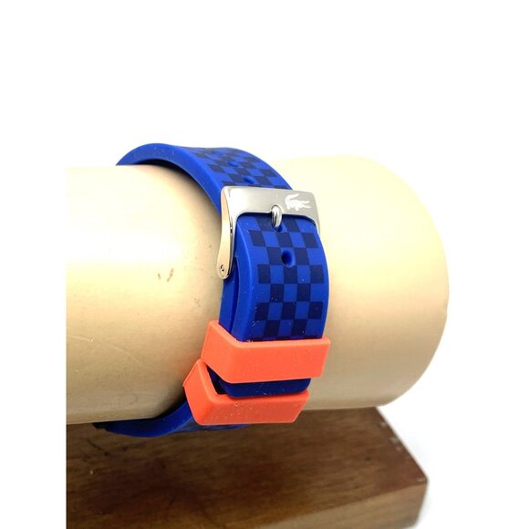 Lacoste Unisex Watch 2020148 Rider Quartz Orange Blue Dial Rubber Band 36mm main image 14